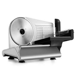 Electric Meat Slicer Machine 7.5" Blade Home Deli Cheese Bre
